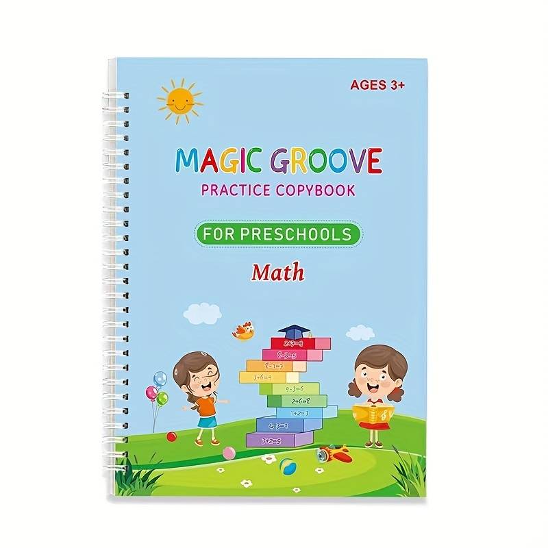 Math Magic Groove Calligraphy Copybook